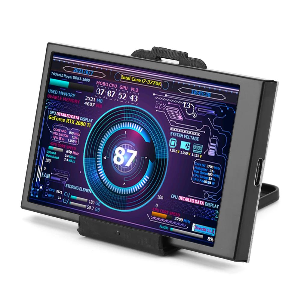 ̺  3.5 ġ IPS LCD ũ IPS ÷ ,  CŸ ̽, PC ǻ, ̴ ITX , CPU AIDA64 320x480